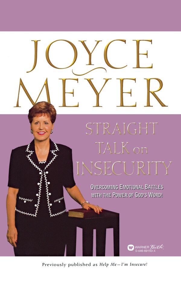 Straight Talk On Insecurity by Joyce Meyer, Paperback | Indigo Chapters