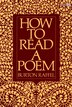 How To Read A Poem by Burton Raffel, Paperback | Indigo Chapters