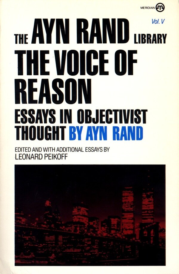 The Voice Of Reason by Ayn Rand, Paperback | Indigo Chapters