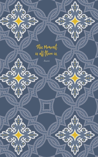 Grey Undated Planner - This Moment Is All There Is by Reyhana Ismail, Hardcover | Indigo Chapters