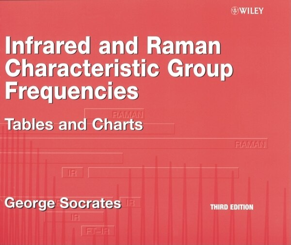 Infrared and Raman Characteristic Group Frequencies by George Socrates, Spiral Bound | Indigo Chapters