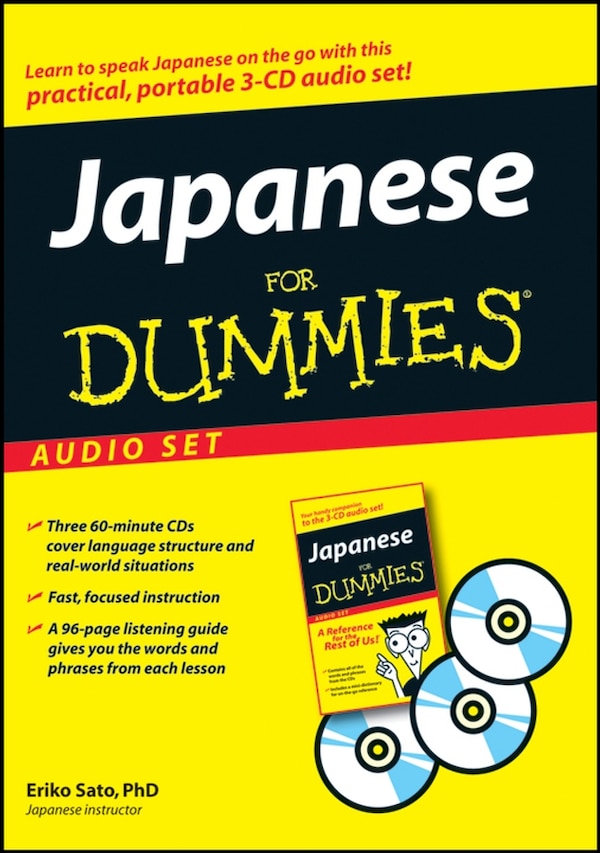 Japanese For Dummies Audio Set by Eriko Sato, Audio Book (CD) | Indigo Chapters