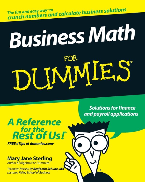 Business Math For Dummies by Mary Jane Sterling, Paperback | Indigo Chapters