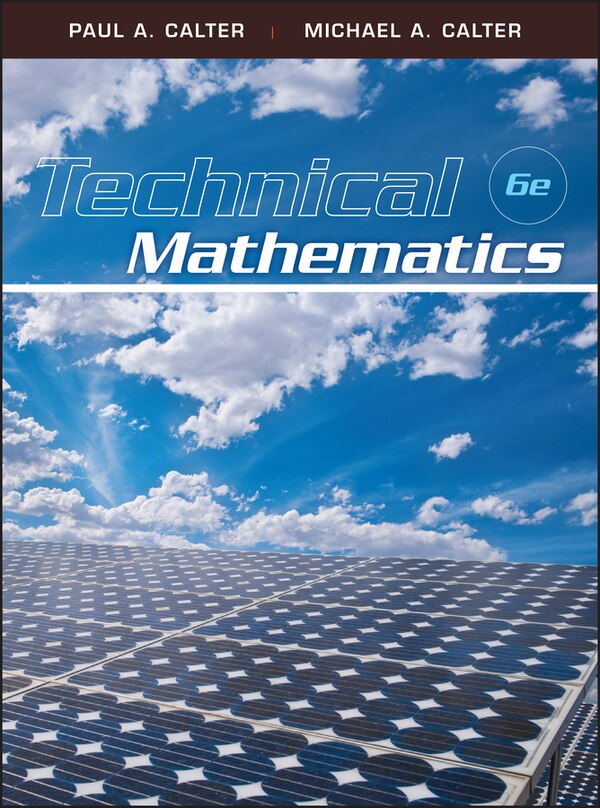 Technical Mathematics by Paul A. Calter, Hardcover | Indigo Chapters