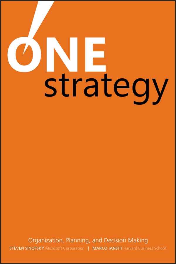 One Strategy by Steven Sinofsky, Hardcover | Indigo Chapters