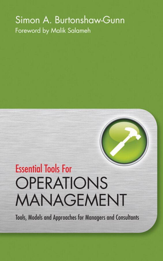 Essential Tools for Operations Management by Simon Burtonshaw-Gunn, Hardcover | Indigo Chapters
