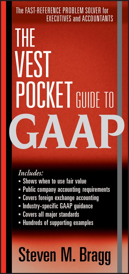 The Vest Pocket Guide to GAAP by Steven M. Bragg, Paperback | Indigo Chapters