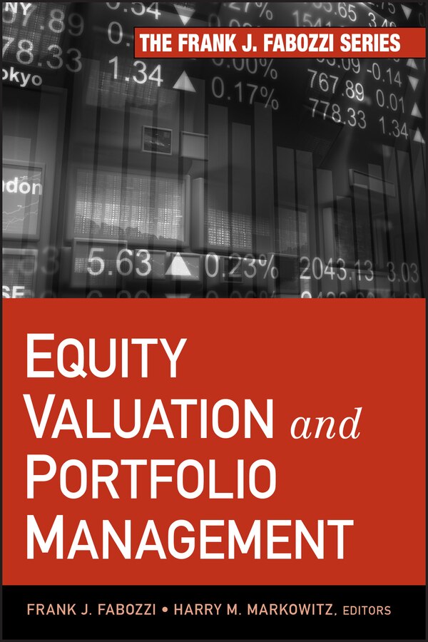 Equity Valuation and Portfolio Management by Frank J. Fabozzi, Hardcover | Indigo Chapters