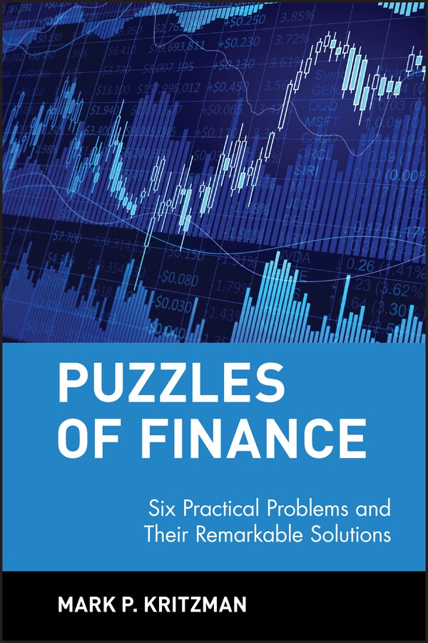 Puzzles of Finance by Mark P. Kritzman, Hardcover | Indigo Chapters