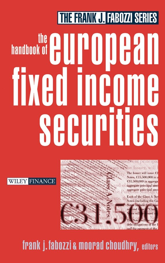 The Handbook of European Fixed Income Securities by Frank J. Fabozzi, Hardcover | Indigo Chapters