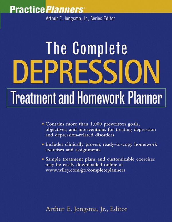 The Complete Depression Treatment and Homework Planner by David J. Berghuis, Paperback | Indigo Chapters