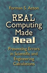 Real Computing Made Real by Forman S Acton, Paperback | Indigo Chapters