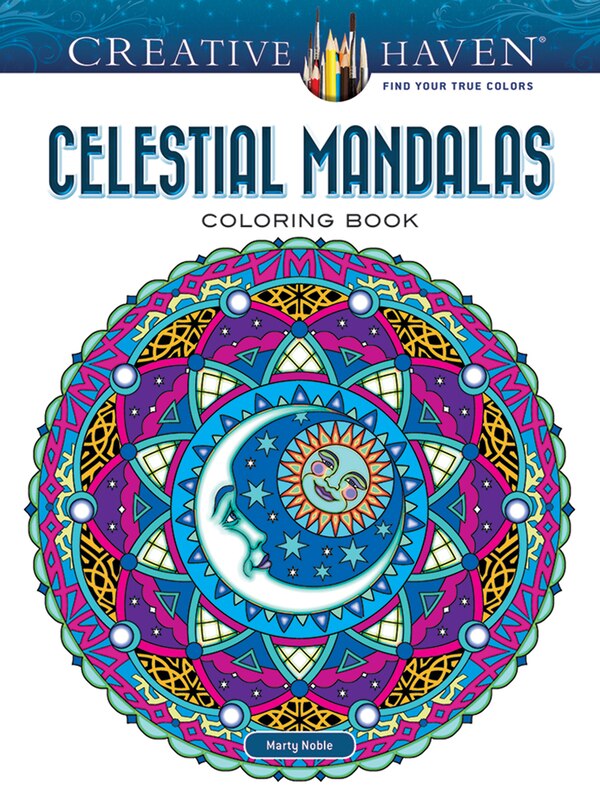 Creative Haven Celestial Mandalas Coloring Book by Marty Noble, Paperback | Indigo Chapters
