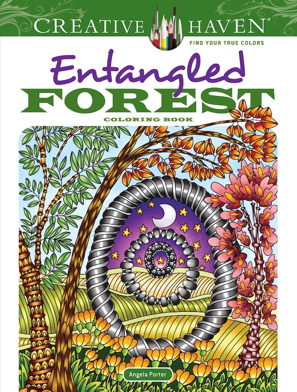 Creative Haven Entangled Forest Coloring Book by Angela Porter, Paperback | Indigo Chapters
