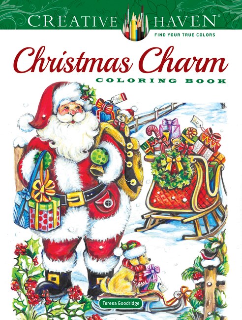 Creative Haven Christmas Charm Coloring Book by Teresa Goodridge, Paperback | Indigo Chapters