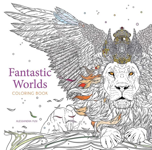 Fantastic Worlds Coloring Book by Alessandra Fusi, Paperback | Indigo Chapters