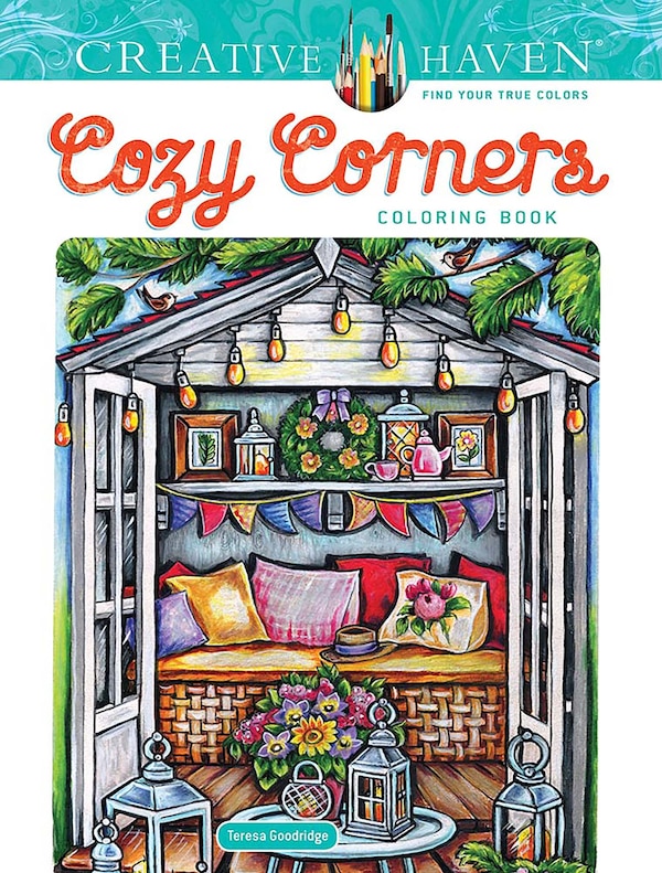 Creative Haven Cozy Corners Coloring Book by Teresa Goodridge, Paperback | Indigo Chapters