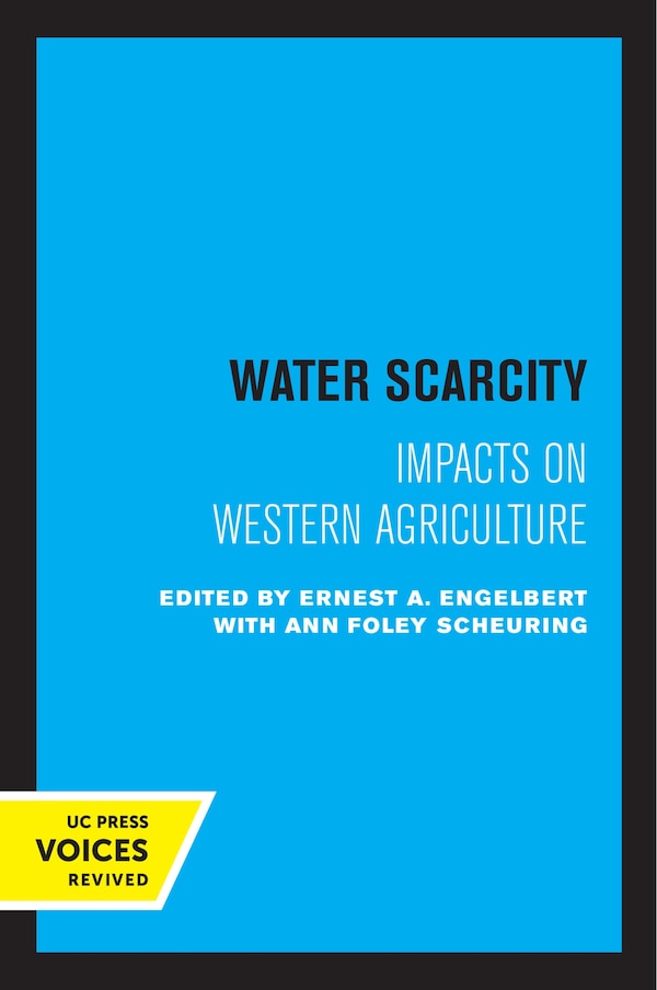 Water Scarcity by Ernest A. Engelbert, Paperback | Indigo Chapters