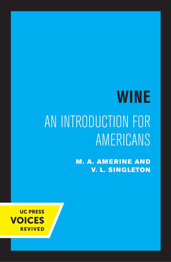 Wine by M. A. Amerine, Paperback | Indigo Chapters