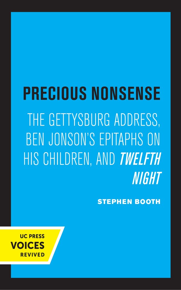 Precious Nonsense by Stephen Booth, Paperback | Indigo Chapters
