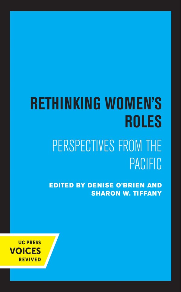 Rethinking Women's Roles by Denise O'brien, Paperback | Indigo Chapters