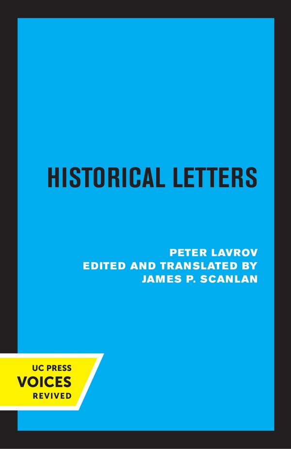 Historical Letters by Peter Lavrov, Paperback | Indigo Chapters