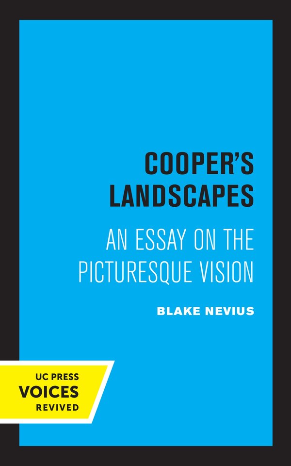 Cooper's Landscapes by Blake Nevius, Paperback | Indigo Chapters
