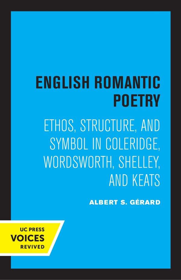 English Romantic Poetry by Albert S. Gerard, Paperback | Indigo Chapters