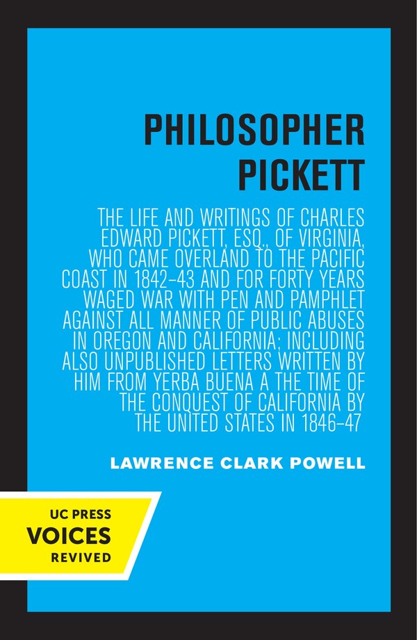 Philosopher Pickett by Lawrence Clark Powell, Paperback | Indigo Chapters
