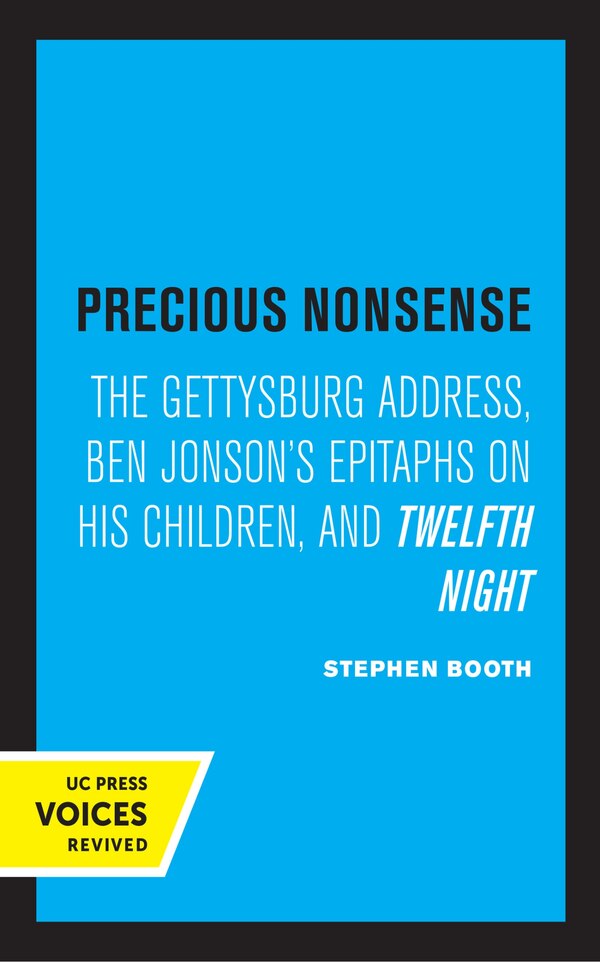 Precious Nonsense by Stephen Booth, Hardcover | Indigo Chapters