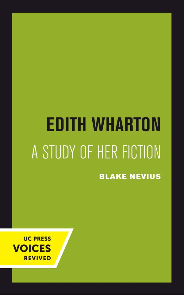 Edith Wharton by Blake Nevius, Hardcover | Indigo Chapters