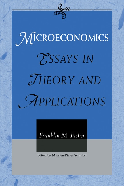 Microeconomics by Franklin M. Fisher, Paperback | Indigo Chapters