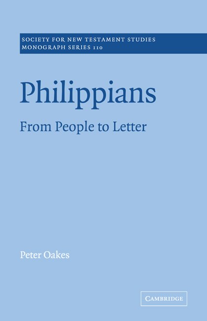 Philippians by Peter Oakes, Paperback | Indigo Chapters