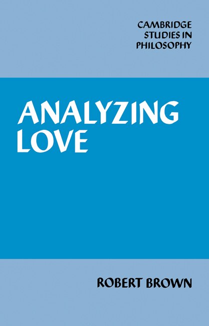 Analyzing Love by Robert Brown, Paperback | Indigo Chapters