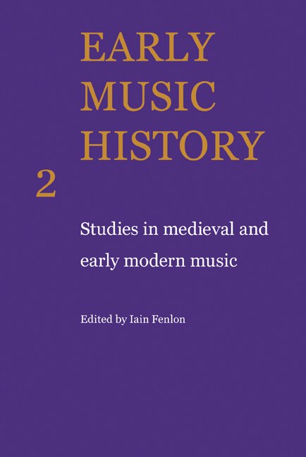 Early Music History by Iain Fenlon, Paperback | Indigo Chapters