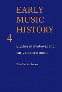 Early Music History by Iain Fenlon, Paperback | Indigo Chapters