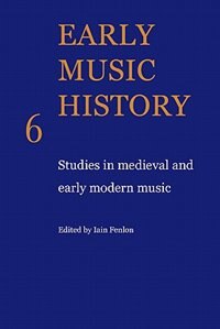 Early Music History by Iain Fenlon, Paperback | Indigo Chapters