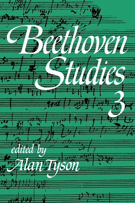 Beethoven Studies 3 by Alan Tyson Paperback | Indigo Chapters