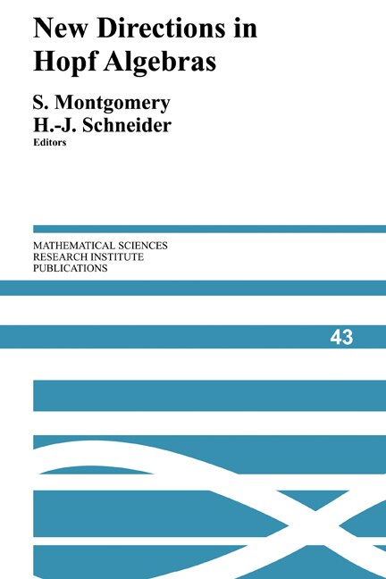 New Directions in Hopf Algebras by Susan Montgomery, Paperback | Indigo Chapters