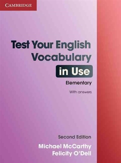 Test Your English Vocabulary in Use Elementary with Answers by Michael Mccarthy, Paperback | Indigo Chapters