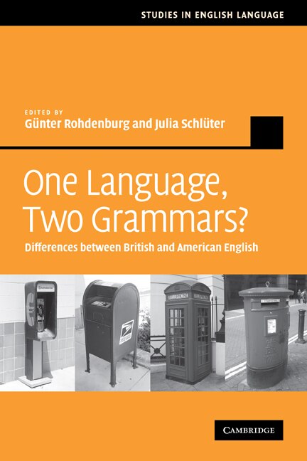 One Language Two Grammars? by Günter Rohdenburg, Paperback | Indigo Chapters