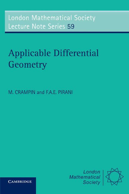 Applicable Differential Geometry by M. Crampin, Paperback | Indigo Chapters