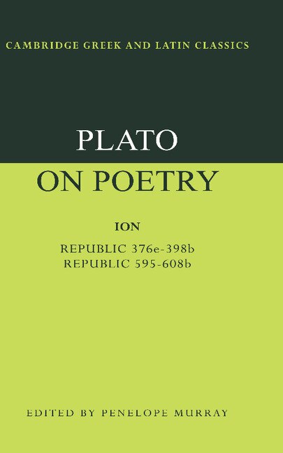 Plato on Poetry by Plato Plato, Paperback | Indigo Chapters