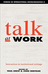 Talk at Work by Paul Drew, Paperback | Indigo Chapters