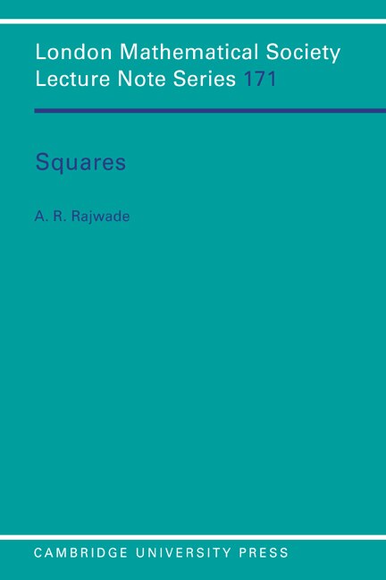 Squares by A. R. Rajwade, Paperback | Indigo Chapters