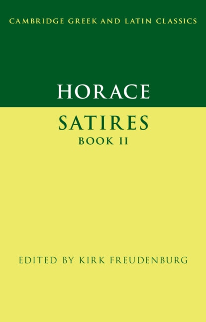 Horace: Satires Book Ii by Horace Horace, Hardcover | Indigo Chapters