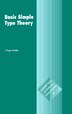Basic Simple Type Theory by J. Roger Hindley, Hardcover | Indigo Chapters