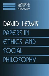 Papers in Ethics and Social Philosophy: Volume 3 by David Lewis, Paperback | Indigo Chapters