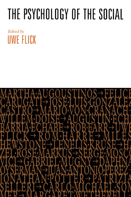 The Psychology Of The Social by Uwe Flick, Paperback | Indigo Chapters