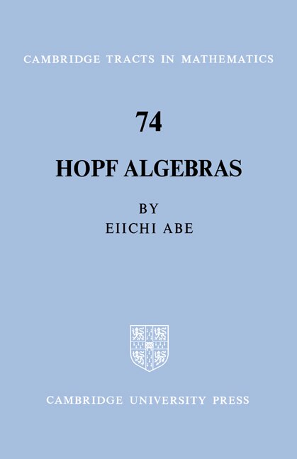 Hopf Algebras by Eiichi Abe, Paperback | Indigo Chapters